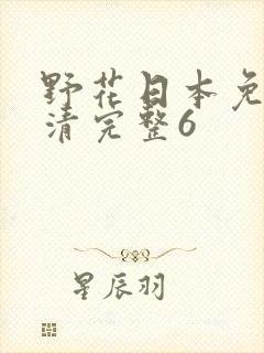 野花日本免费高清完整6