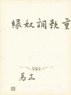 绿奴调教重口