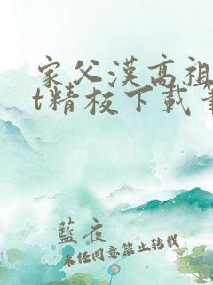 家父汉高祖txt精校下载笔趣阁