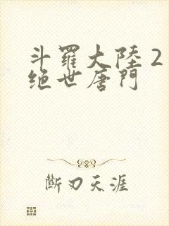 斗罗大陆 2 绝世唐门