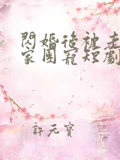 闪婚后被老公全家团宠短剧在线观看