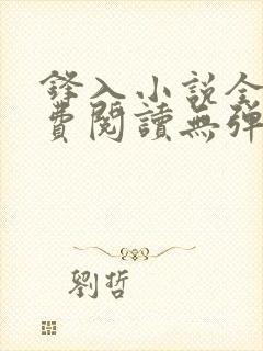 锋入小说全文免费阅读无弹窗