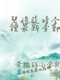 儿媳苏晴全文阅读最新章节内容