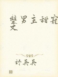 双男主甜宠生子文