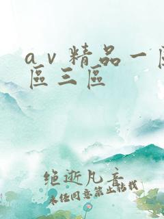 aⅴ精品一区二区三区