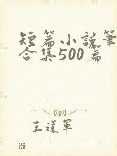 短篇小说笔趣阁合集500篇
