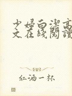 少妇白洁高义全文在线阅读