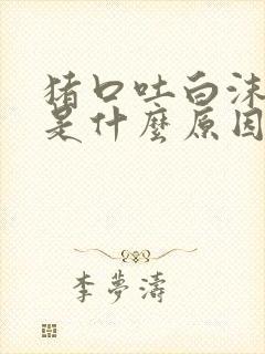 猪口吐白沫死亡是什么原因是什么