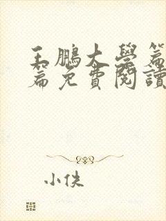 王鹏大学篇催眠篇免费阅读全文