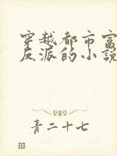 穿越都市富二代反派的小说