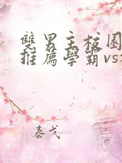 双男主校园小说推荐学霸vs校霸