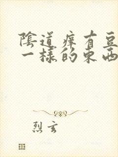 阴道痒有豆腐渣一样的东西