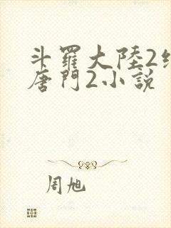 斗罗大陆2绝世唐门2小说