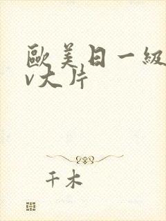 欧美日一级特黄v大片