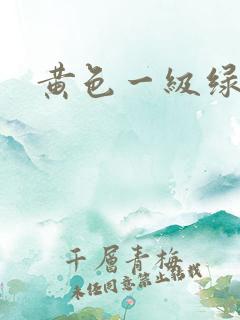 黄色一级绿象片