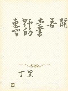 东野圭吾关于滑雪的书