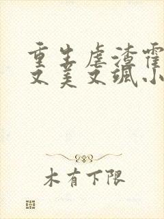 重生虐渣霍夫人又美又飒小说