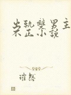 出轨双男主三观不正小说