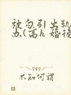 被勾引出轨怎么办(高h 婚后np