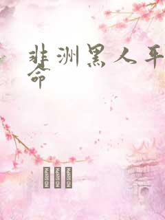 非洲黑人平均寿命