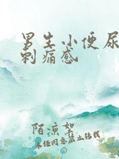 男生小便尿道有刺痛感