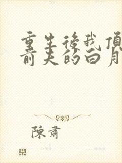 重生后我顶替了前夫的白月光完结