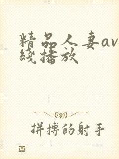 精品人妻av在线播放