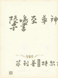 陆鸣至尊神殿电子书