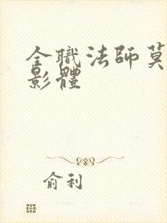 全职法师莫凡观影体