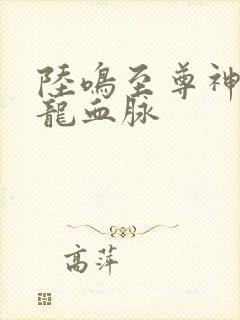 陆鸣至尊神殿九龙血脉