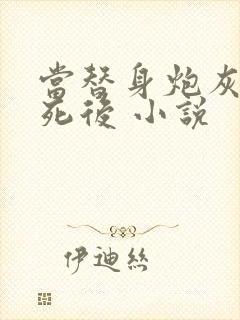 当替身炮灰的我死后 小说