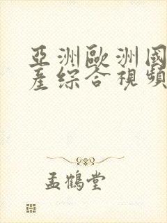 亚洲欧洲国产日产综合视频