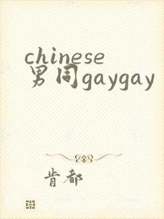 chinese男同gaygay