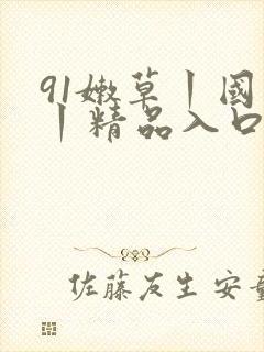 91嫩草丨国产丨精品入口