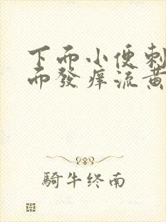 下面小便刺痛里面发痒流黄水有臭味