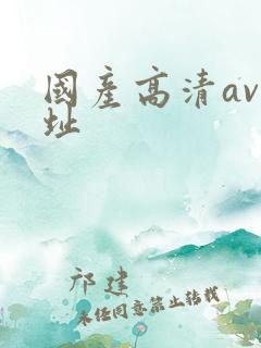 国产高清av网址