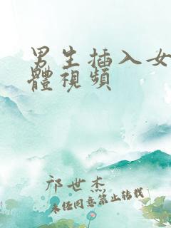 男生插入女生下体视频