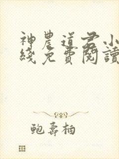 神农道君小说在线免费阅读