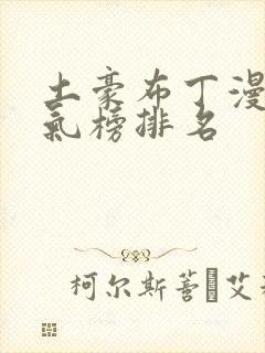 土豪布丁漫画人气榜排名