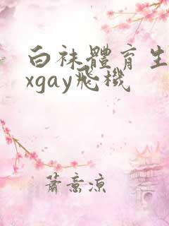 白袜体育生sexgay飞机