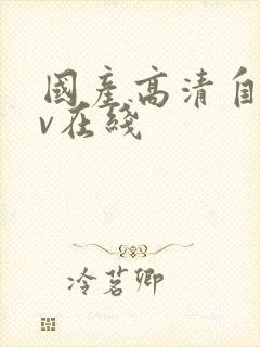 国产高清自拍av在线