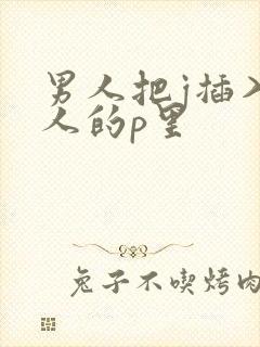 男人把j插入女人的p里