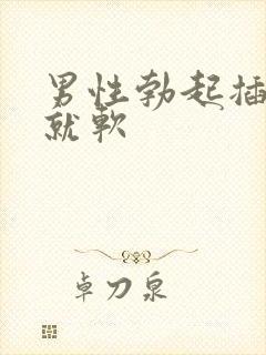 男性勃起插入后就软