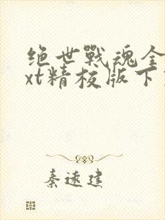 绝世战魂全本txt精校版下载