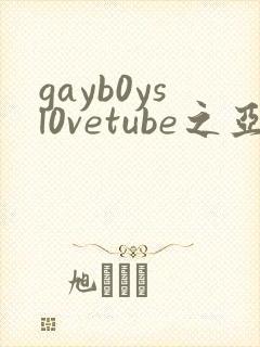 gayb0ysl0vetube之亚洲gay