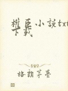 权臣小说txt下载