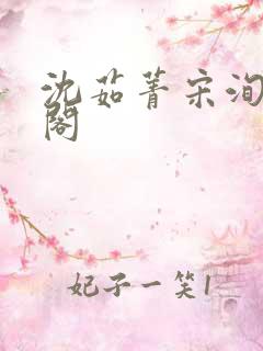 沈茹菁宋洵笔趣阁