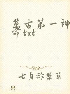 万古第一神李天命txt