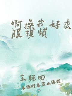 啊操我好爽好舒服视频