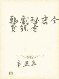 韩剧秘密全集免费观看